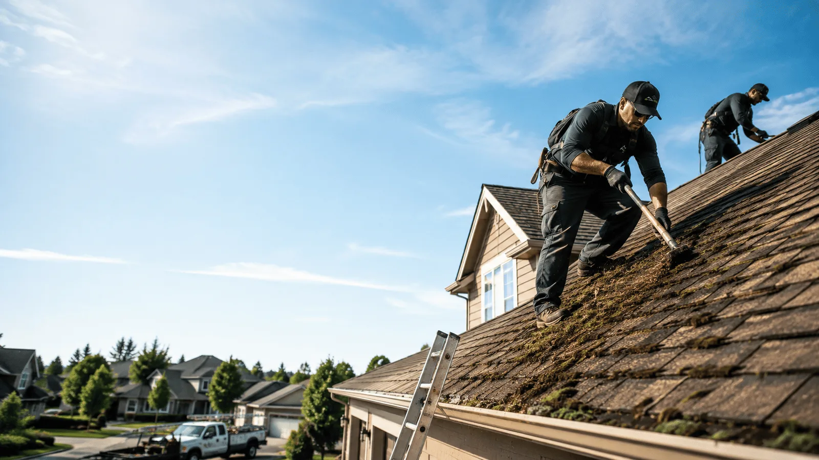 Roof Moss Removal in Bloomington, MN near me